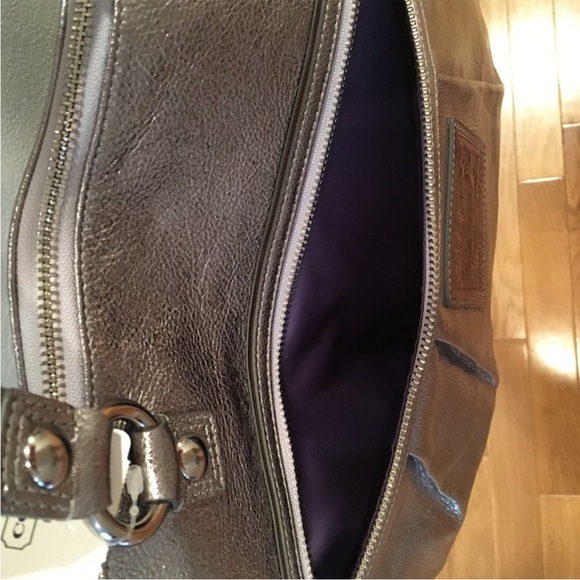 Coach Poppy Silver Tote/purse Excellent condition Never used. - Picture 7 of 7